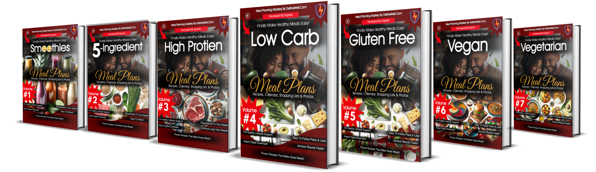 Meal Plans Bundle Template All Horizontal